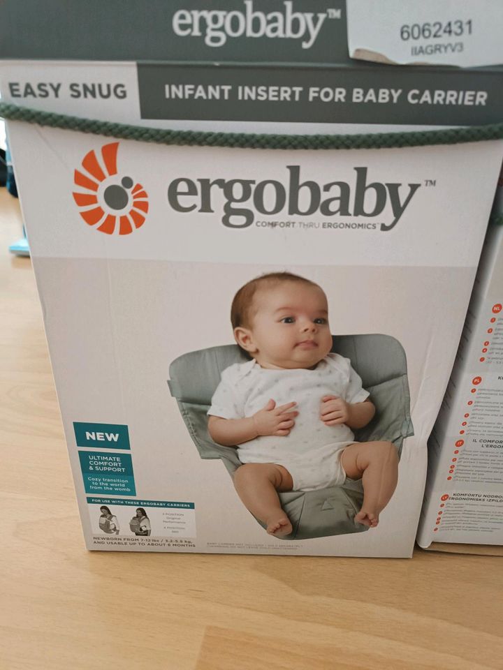 Babytrage ergobaby Omni 360 und Neugeborenen-Einsätze in Leipzig