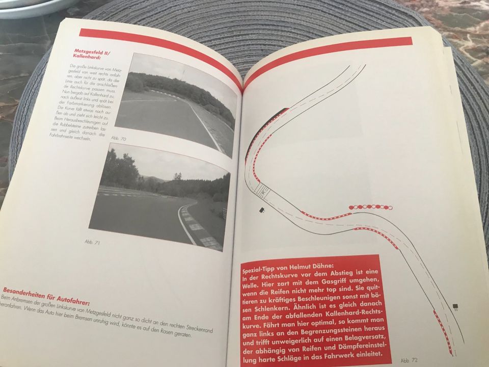 Das Nürburgring Fahrerhandbuch in Düsseldorf