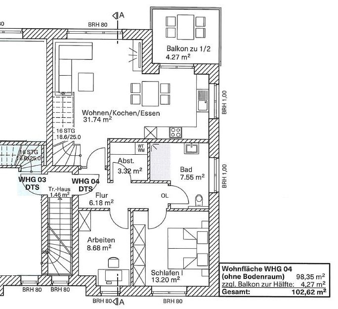 Neubau GEG 2020/ Standard/ KFWG 55e ! Exklusive Wohnung in Lohne zu verkaufen! in Lohne (Oldenburg)