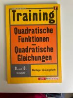 Klett: Quadratische Funktionen | Quadratische Gleichungen Baden-Württemberg - Neckarwestheim Vorschau