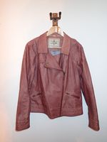 Lederjacke Kunstleder Multiblu Gr. 42 rot magenta Nordrhein-Westfalen - Kall Vorschau