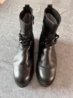 Caprice Echt Leder Stiefelette in Schwarz in Gr 42 Nordrhein-Westfalen - Erwitte Vorschau
