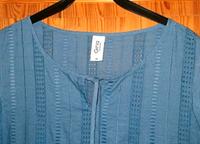 Gina Bluse Gr.44 Blau Lochmuster Sommerbluse Nordrhein-Westfalen - Geldern Vorschau