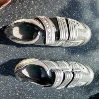 Rennradschuhe Größe 37 silber+grau Bayern - Haimhausen Vorschau