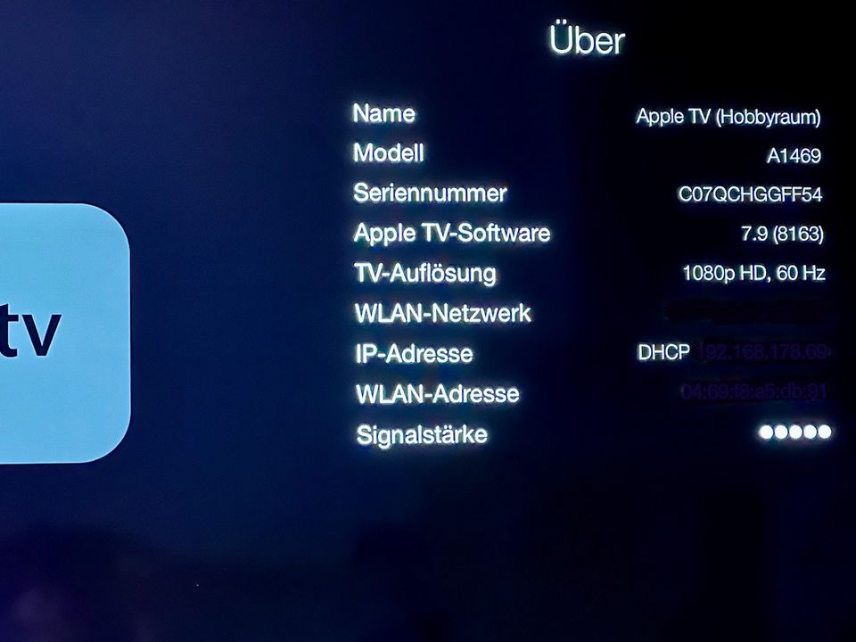 AppleTV A1469 voll funktionsfähig mit Fernbedienung in Berlin