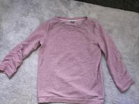 rosa Pullover mit gerafften Ärmel Hessen - Gießen Vorschau
