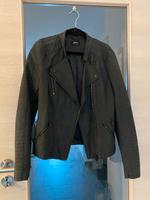 Lederjacke Only Gr. 36 dunkelgrau Bayern - Moosburg a.d. Isar Vorschau