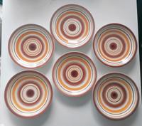 6 Elsterwerda Vintage DDR Teller Kuchenteller Frühstücksteller Hessen - Griesheim Vorschau