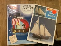 Papier-Basteltest: Laterne (Piratenschiff), Segeljacht „America“ Hamburg - Altona Vorschau