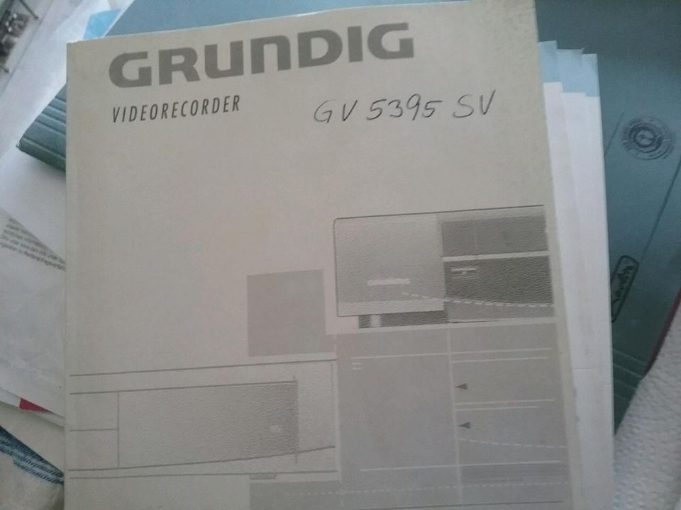 Orig.Grundig  Gebrauchsanw.GV 5395 SV in Uslar