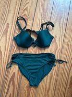 Tchibo Bikini Zweiteiler dunkelgrün Gr. 38(75 b) Bügel neuwertig Schleswig-Holstein - Lübeck Vorschau