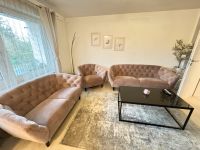 CHESTERFIELD-SOFA Rosa Samt wie NEU Hessen - Bad Soden am Taunus Vorschau