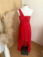 Marie Lund Abendkleid Kleid rot One shoulder  elegant Thüringen - Erfurt Vorschau