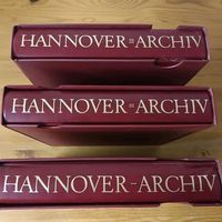 Hannover Archiv, Bände I-III mit Hülle, guter Zustand Nordrhein-Westfalen - Lübbecke  Vorschau