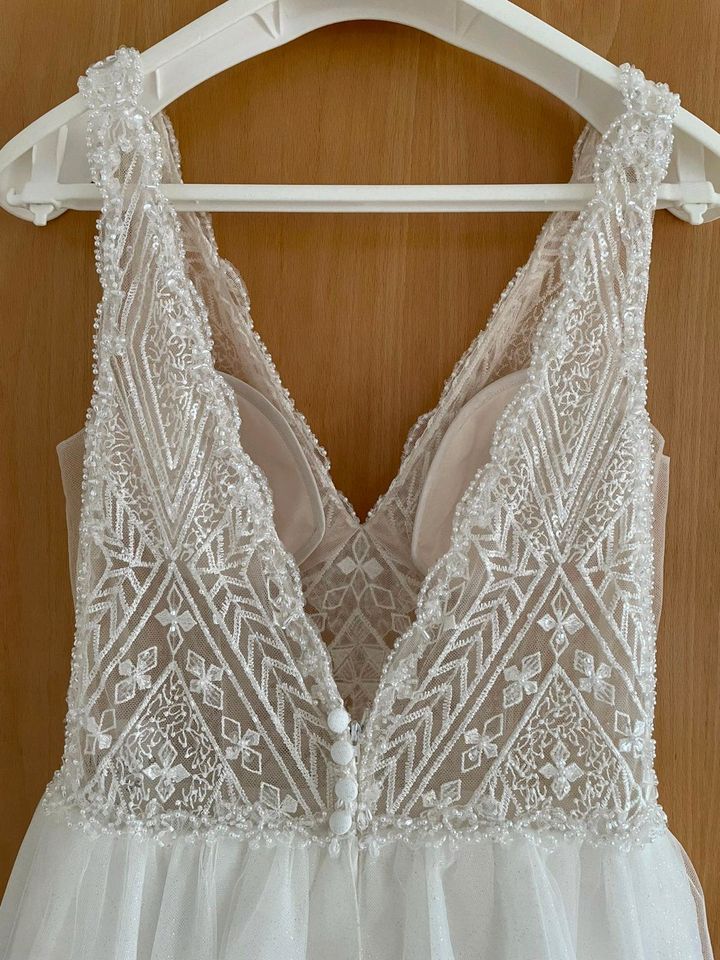 Brautkleid Kleemeier „Leni“ ivory Größe 36 NEU! in Kleinblittersdorf