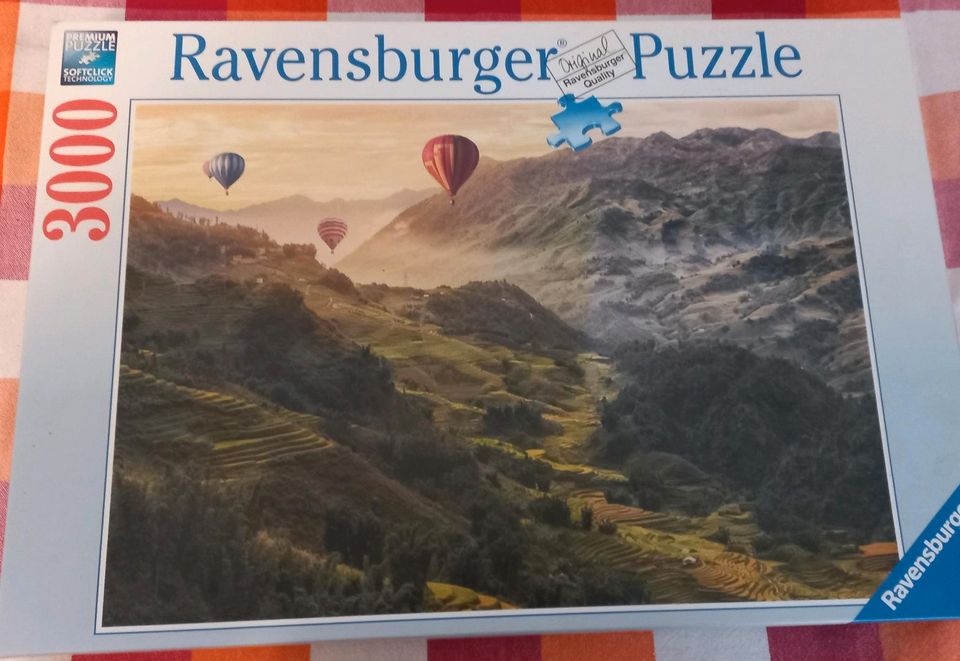 Ravensburger Puzzle 3000 Teile Reisterrassen in Schmölln