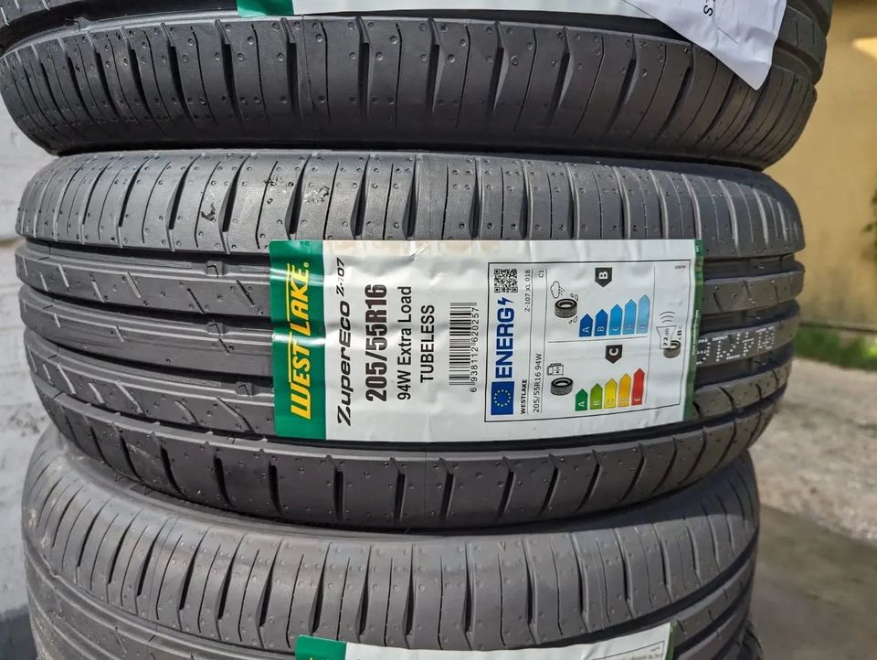 Neu! 4x Sommerreifen 205/55 R16 94W XL West Lake ZuperEco Z-107 in Laupheim