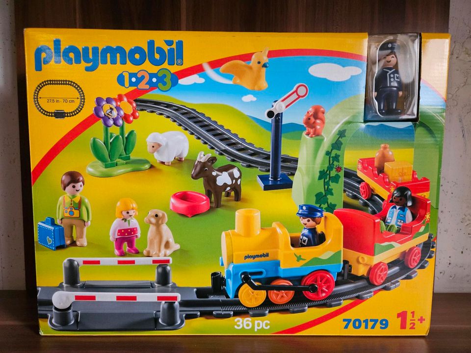 Playmobil 1 2 3 Eisenbahn (Neu) in Aschaffenburg