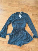 Kurzer Jumpsuit. Graublau mit Silber. Festlich. Gr 40. neu. H&M Kreis Pinneberg - Ellerbek Vorschau