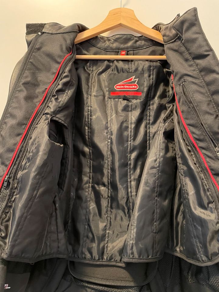 Hein Gericke Frauen Motorradjacke aus Leder Größe 38 wie neu !!! in Sprockhövel