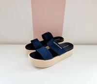 ❤️MEGA CALVIN KLEIN SCHUHE SANDALEN JEANS-LOOK 39/40 NEU❤️ Sachsen - Torgau Vorschau