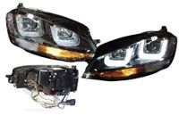 VW Golf 7 LED DRL LED Tagfahrlicht Scheinwerfer schwarz  R Look Baden-Württemberg - Lahr (Schwarzwald) Vorschau