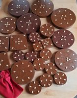 Adventskalender Lebkuchen, 23 bemalte Spanschachteln + 1 Jutesack Bayern - Hallbergmoos Vorschau