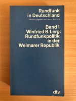 Rundfunkpolitik in der Weimarer Republik Düsseldorf - Pempelfort Vorschau