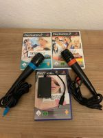 PlayStation 2 - PS2 Mikrofone + 3 Spiele Brandenburg - Eberswalde Vorschau