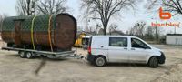 Mobile Sauna,  Fasssauna,  Sauna 6 Meter  mit Vorraum Berlin - Marzahn Vorschau