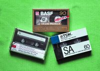 Audiokassetten neu TDK - BASF- DENON. Perfekte Verpackung für die Essen - Steele Vorschau