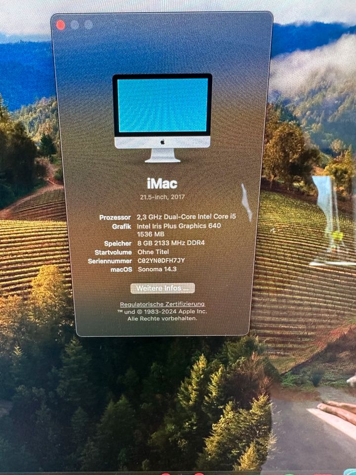 Apple iMac 1TB 21,5“ 2017 in Itzehoe