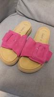 Pantolette flach - pink Gr 39 Nordrhein-Westfalen - Brühl Vorschau