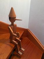 Holz  Pinochio  70 cm groß  Francesco Bartolucci Baden-Württemberg - Tamm Vorschau