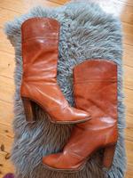 vintage Lederstiefel cognac von Bally Berlin - Neukölln Vorschau