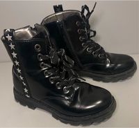 Schwarze Stiefeletten gr 33 mit Stern ö Nordrhein-Westfalen - Krefeld Vorschau