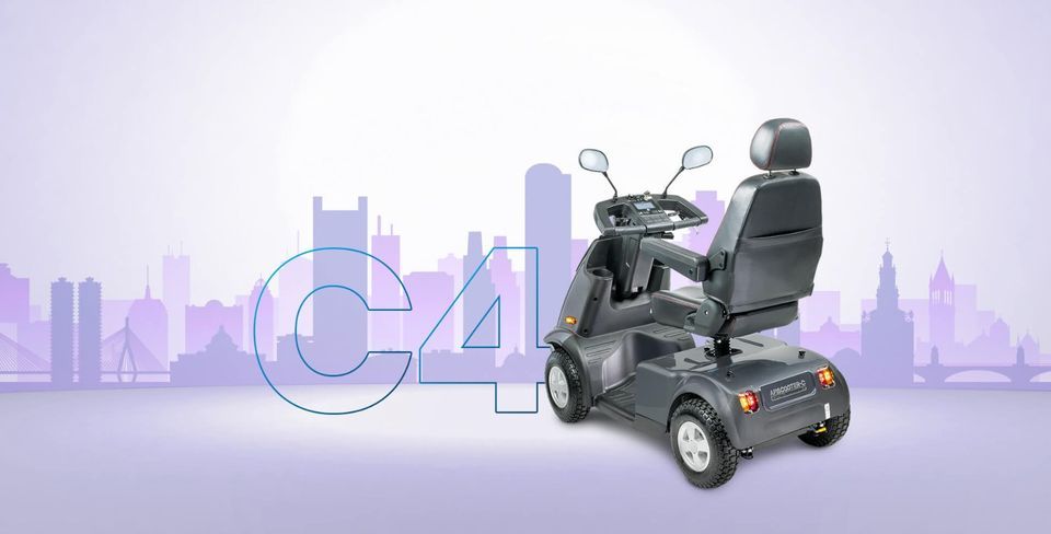 Elektromobil Afikim Afiscooter C4 15 km/h Scooter NEUFAHRZEUG in Magdeburg