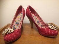 Sailor Rockabilly Pin up Pumps rot Polkadots mit Schleife NEU 38 Düsseldorf - Hafen Vorschau