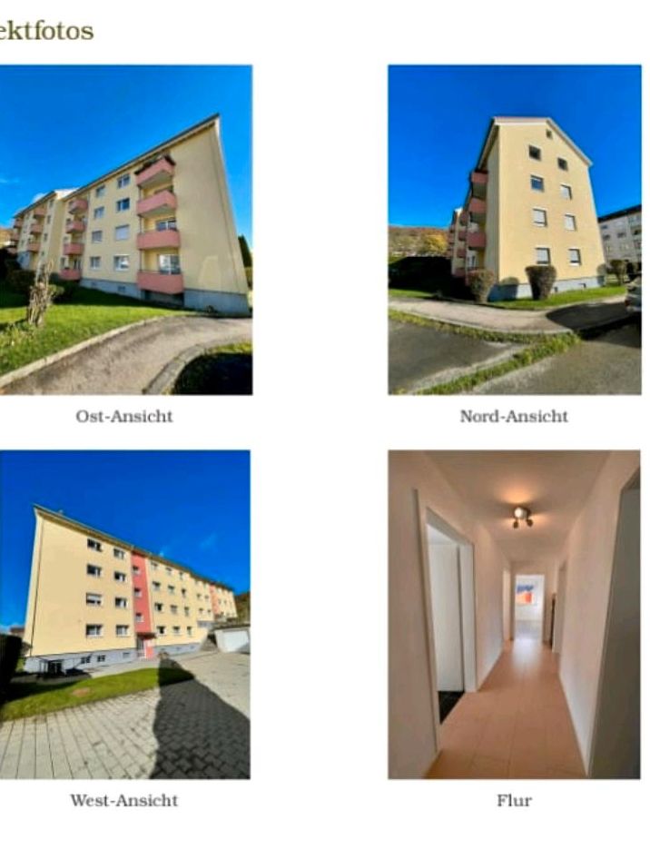 3-Zimmer Wohnung mit Balkon in Albstadt