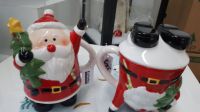 KAHEKU Tasse Gonzo Weihnachtsmann 16,5cm hoch tolles Geschenk OVP Niedersachsen - Beedenbostel Vorschau