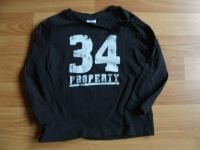 Shirt Pullover Junge 86 92 schwarz mit Knöpfen Langarmshirt Wuppertal - Oberbarmen Vorschau