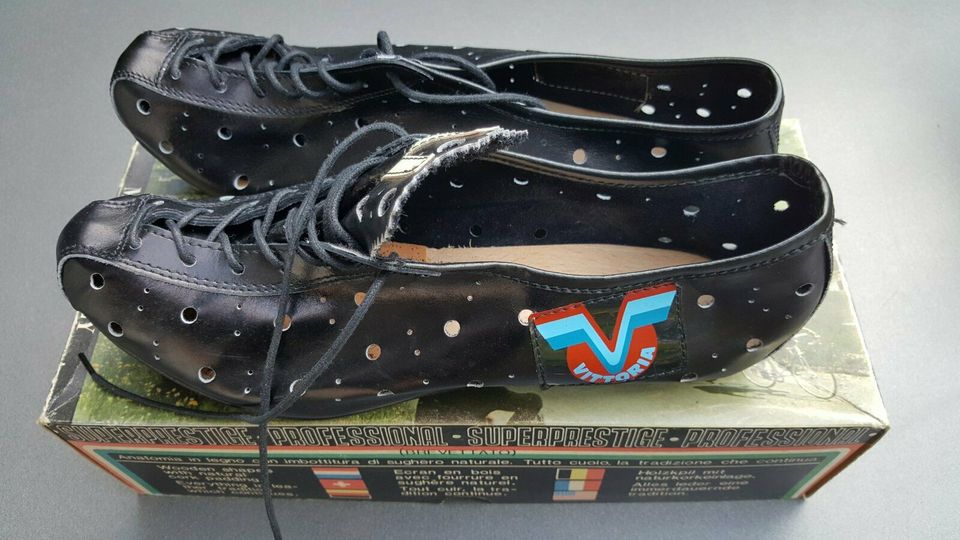 Vittoria Super Prestige Rennrad Schuhe Gr. 40,5  - NOS/NIB/Eroica in Uetersen