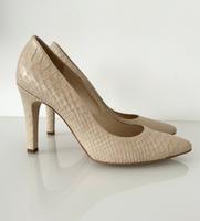 Rylko Leder Pumps Stilettos High Heels Beige Gr. 36,5 Bremen - Vegesack Vorschau