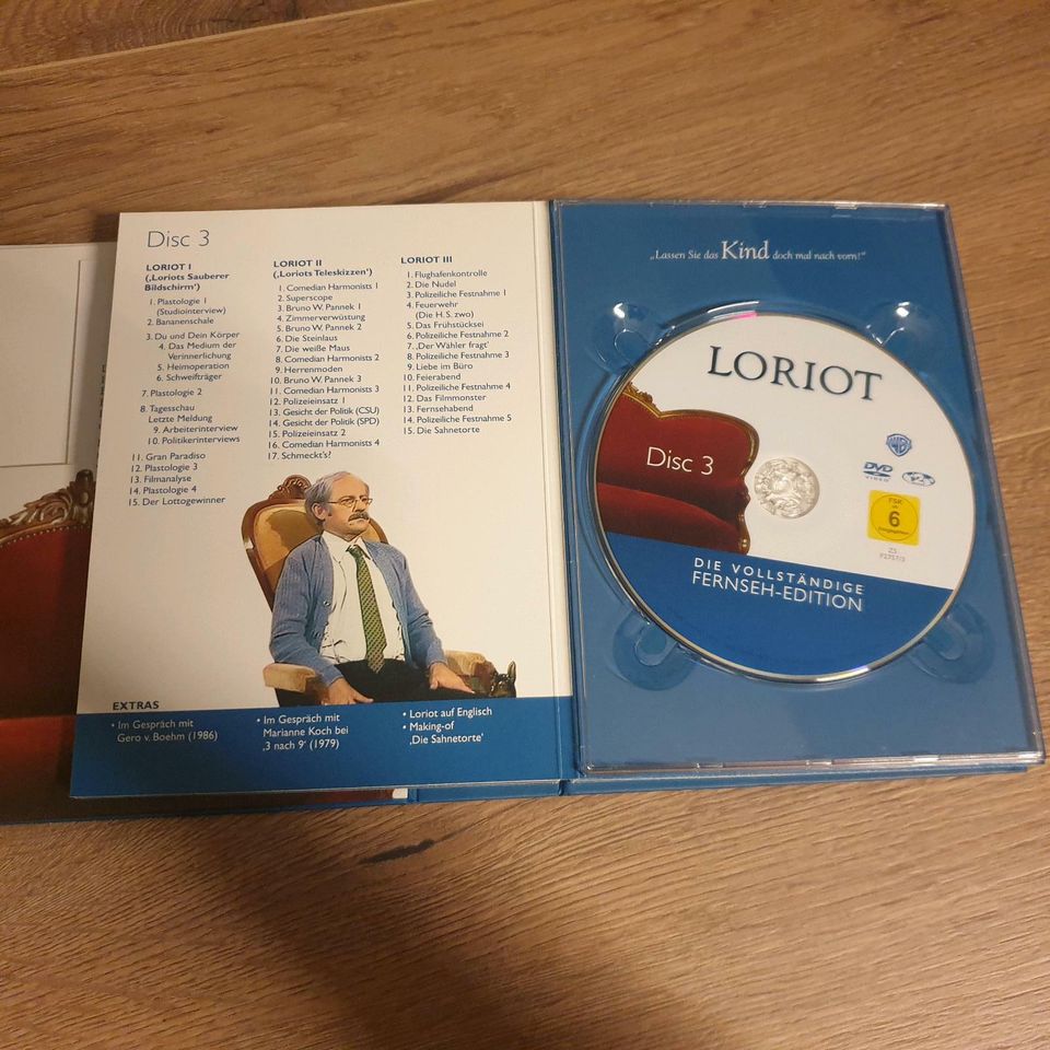 Loriot DVD Box - Die vollständige Fernseh-Edition auf 6 DVDs in Warstein