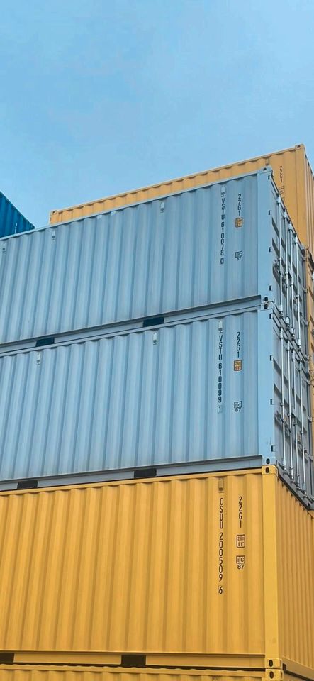 ✅ Seecontainer neu 20Fuß & 40Fuß | Lieferung bundesweit | Lager ✅ in Weinstadt