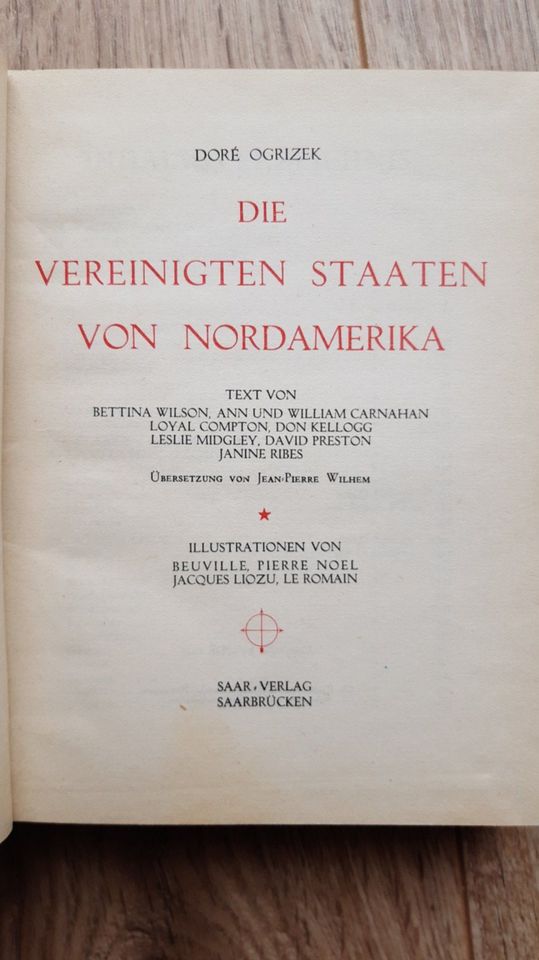 Doré Ogrizek: Die Vereinigten Staaten von Amerika Saar Verlag in Rückersdorf