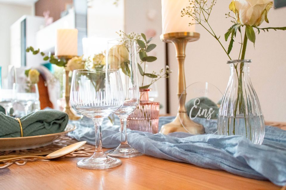 Tischläufer Hochzeit mieten leihen Deko Feier Trauung in Ahlen