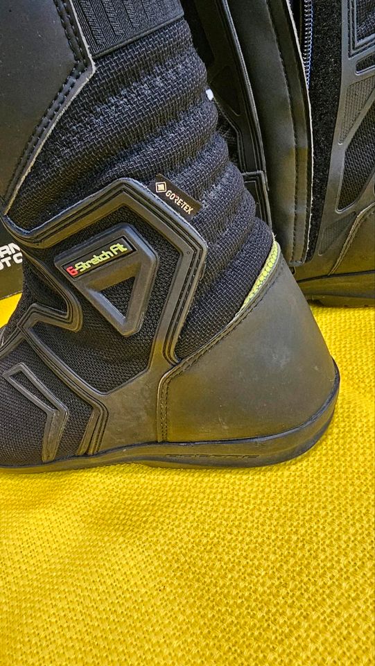 Motorradstiefel Gore- Tex der Firma Gaerne Größe 44 in Jößnitz