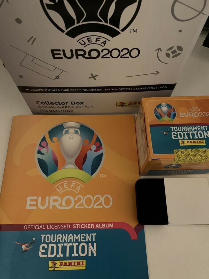 Panini UEFA Euro2020 Collector Box Special Bundle Edition in Nordhorn