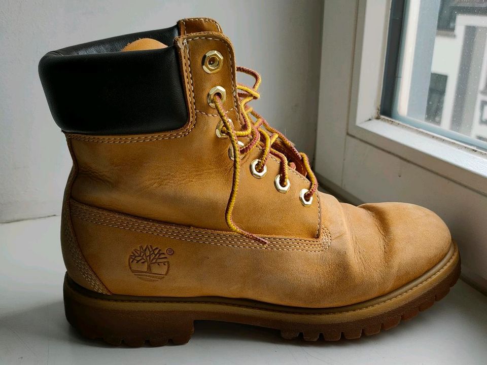 TIMBERLAND 6-INCH BOOT  HERREN Größe US 7 EU 40 GELB in Bielefeld